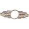 Ekena Millwork Elizabeth Wood Fretwork Pierced Ceiling Medallion, Hickory, 18"W x 9"H x 5"IW x 8 1/2"IH x 1/4"T CMWP18X09X0250EBHI - alternate 2